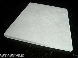 White Tyvek Sheets 8.5 X 11 SUB 14, collage art paper  