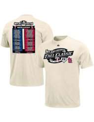   2011 World Series Dueling Heres the Pitch Roster T Shirt   Natural