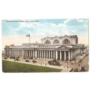  Postcard Pennsylvania Station 1910 New York City 
