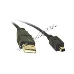  27331 USB CABLE   4 PIN USB TYPE A (M)   MINI USB TYPE B 