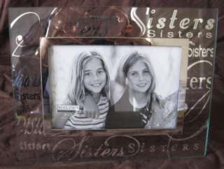 Clear Glass Sisters Photo Picture Frame 4x6 inch in Malden  