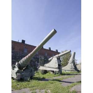  Russian 152 and 35Mm Guns, Suomenlinna Sea Fortress 