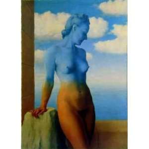  La Magie Noire by Rene Magritte. size 19.75 inches width 