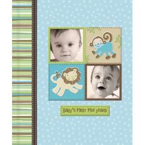   Baby Boy   Babys First Five Years Keepsake Record Book with Storage