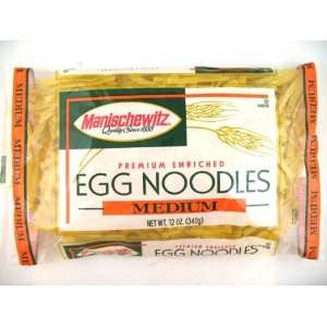 Manischewitz   Egg Noodles   Medium (12 oz.)   12 Pack  