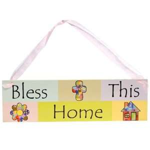  Tumbleweed Bless This Home Inspirational Hanging Wooden 