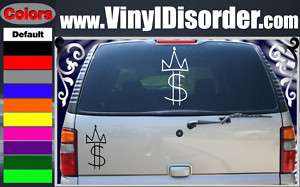 Tom Petty Money Band Vinyl Car o Wall Decal Sticker  