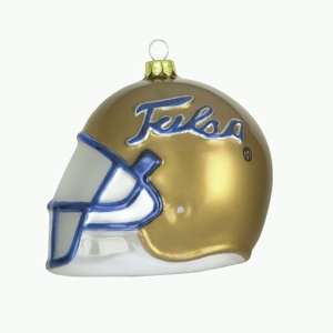  BSS   Tulsa Golden Hurricane NCAA Glass Football Helmet 