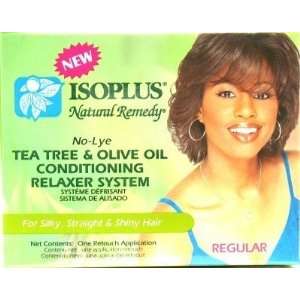    Isoplus Tea Tree & Olive Oil Relaxer System Regular Beauty
