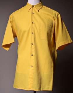 Mens Casual Shirts ANGELO LITRICO yellow  