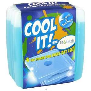  MEDport Fit and Fresh Kids Cool Coolers    4 Packs Health 