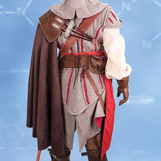 Assassins Creed II Ezio Suede Leather Cape One Size *New*  