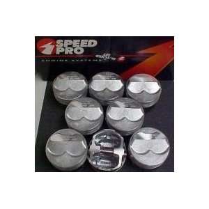  Speed Pro 131 350 Chevy pistons + moly rings Automotive