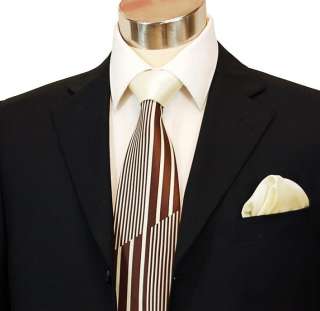 SL165/ New STEVEN LAND Silk Necktie with Contrast Knot  