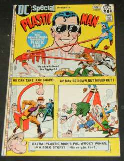 DC SPECIAL #15. Features a collection of Golden Age Plastic Man 