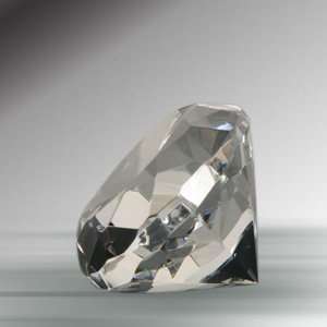  Crystal Diamond Paperweight 