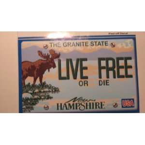    The Granite State (live free or die) Decal 