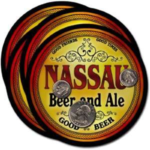  Nassau, NY Beer & Ale Coasters   4pk 