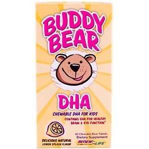  Renew Life Buddy Bear DHA (60 tablets) Health & Personal 