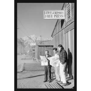  Manzanar Free Press 24X36 Giclee Paper