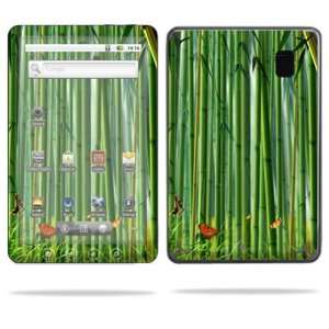   Skin Decal Cover for Coby Kyros MID7012 Tablet Bamboo Electronics