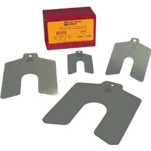 Stainless Steel Slotted Shim Shop Kit, 125mm x 125mm (Pack of 100 