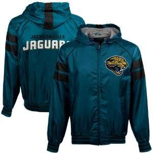  Jacksonville Jaguars Teal Flea Flicker Full Zip Hooded 
