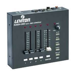  Leviton N3004 D 3000 Series 4 Channel DMX Controller