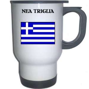  Greece   NEA TRIGLIA White Stainless Steel Mug 