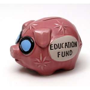  Ceramic EDUCATION FUND Pig Bank 