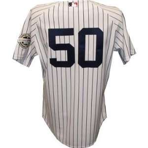  Mick Kelleher #50 2009 Yankees Game Issued Pinstripe 
