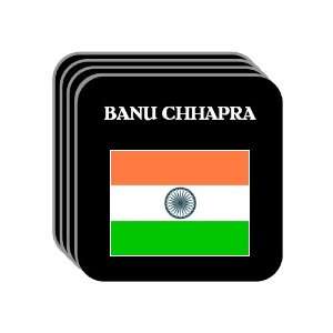  India   BANU CHHAPRA Set of 4 Mini Mousepad Coasters 