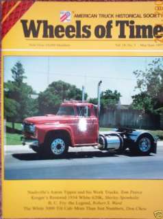 White 3000 Tilt Cab, Dart Truck Wheels of Time ATHS  