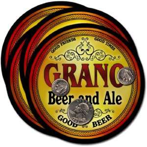  Grano, ND Beer & Ale Coasters   4pk 