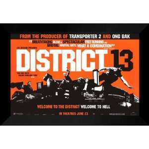  District B13 27x40 FRAMED Movie Poster   Style B   2004 