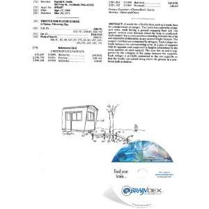  NEW Patent CD for TRESTLE FOR FLEXIBLE HOSE Everything 