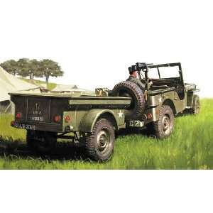  1/24 Willys Jeep MB w/Trailer HSG20221 Toys & Games