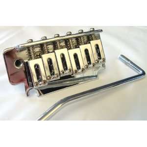  CHROME FLOATING TREMOLO SYSTEM FITS STRATOCASTER 