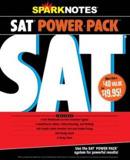   SAT Power Pack (SparkNotes Test Prep) by SparkNotes 