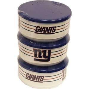  New York Giants 3pk Plastic Bowl Set  