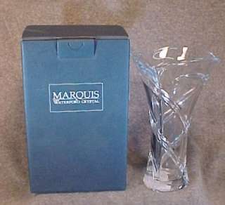 Waterford Lead Crystal Marquis 7 Trillium Vase NIB  