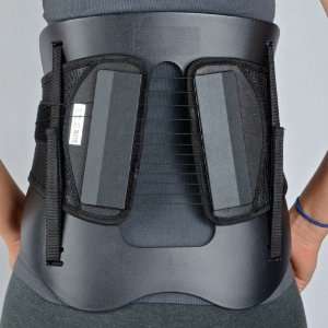  Cybertech Bi Mod Back Brace M Black   Black Health 