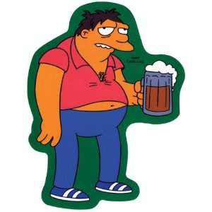  The Simpsons   Barney Beer Decal Automotive