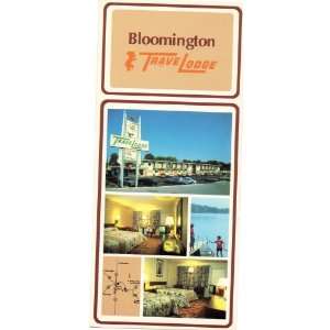   Ephemeral Post Card BLOOMINGTON, INDIANA TRAVELODGE 