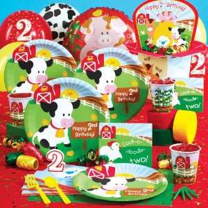    Barnyard 2nd Birthday Party Pack Add On for 8 Toys & Games