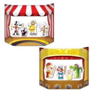 com Puppet Show Theater Photo Prop (1 side circus; other side theater 