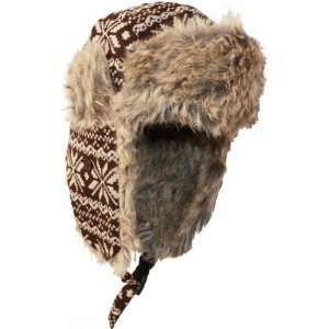   Fur Wool Trooper Trapper Bomber Pilot Aviator Ski Hat 