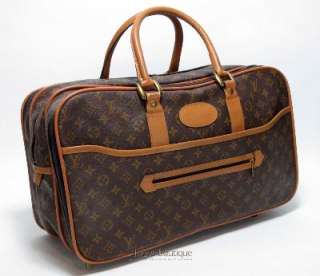   VUITTON Lrg Vintage Monogram Saks Treo Suitcase Duffle Bag  