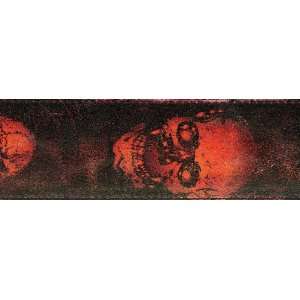  Planet Waves Stoned Leather Guitar Strap, Horror Show 