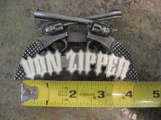 Von Zipper Cross Guns Lighter Zippo Holder Belt Buckle  